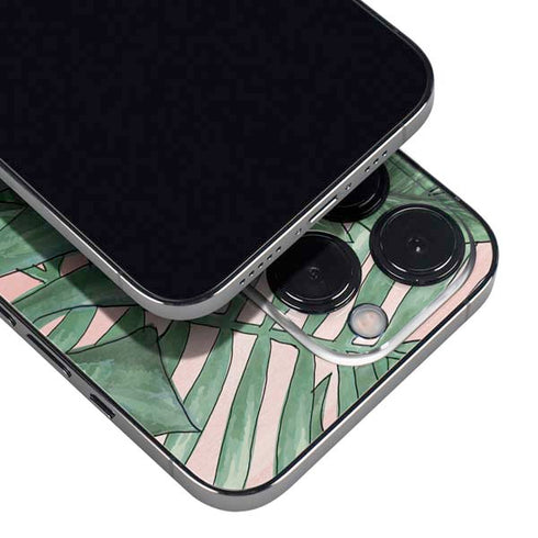 Spring Palm Leaves iPhone 16 Pro Skin